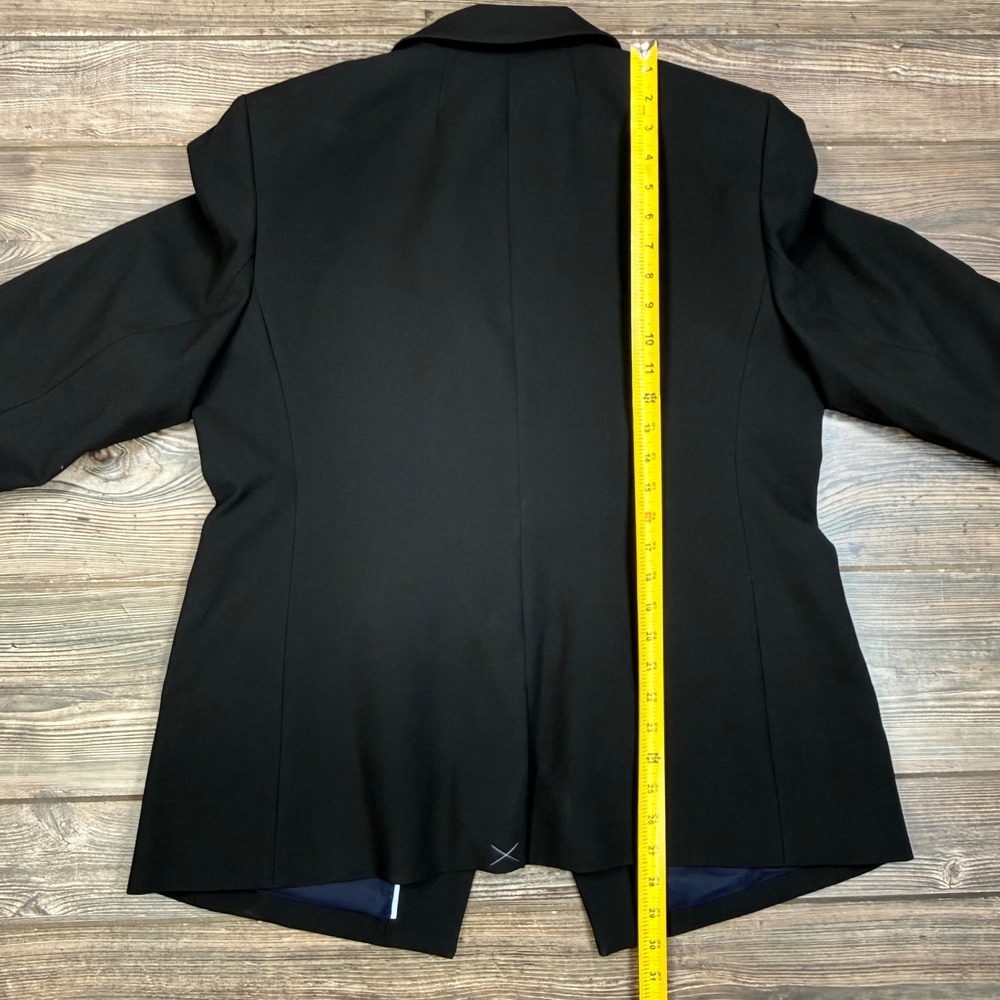 J.Crew Womens Size 16T Madelyn 4 Season Stretch Blazer Black Carreman NWT CD072 - Picture 10 of 12